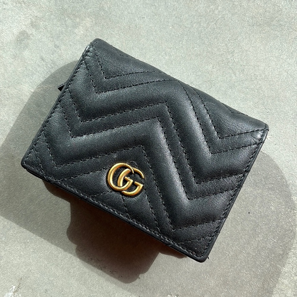 Gucci GG fold wallet